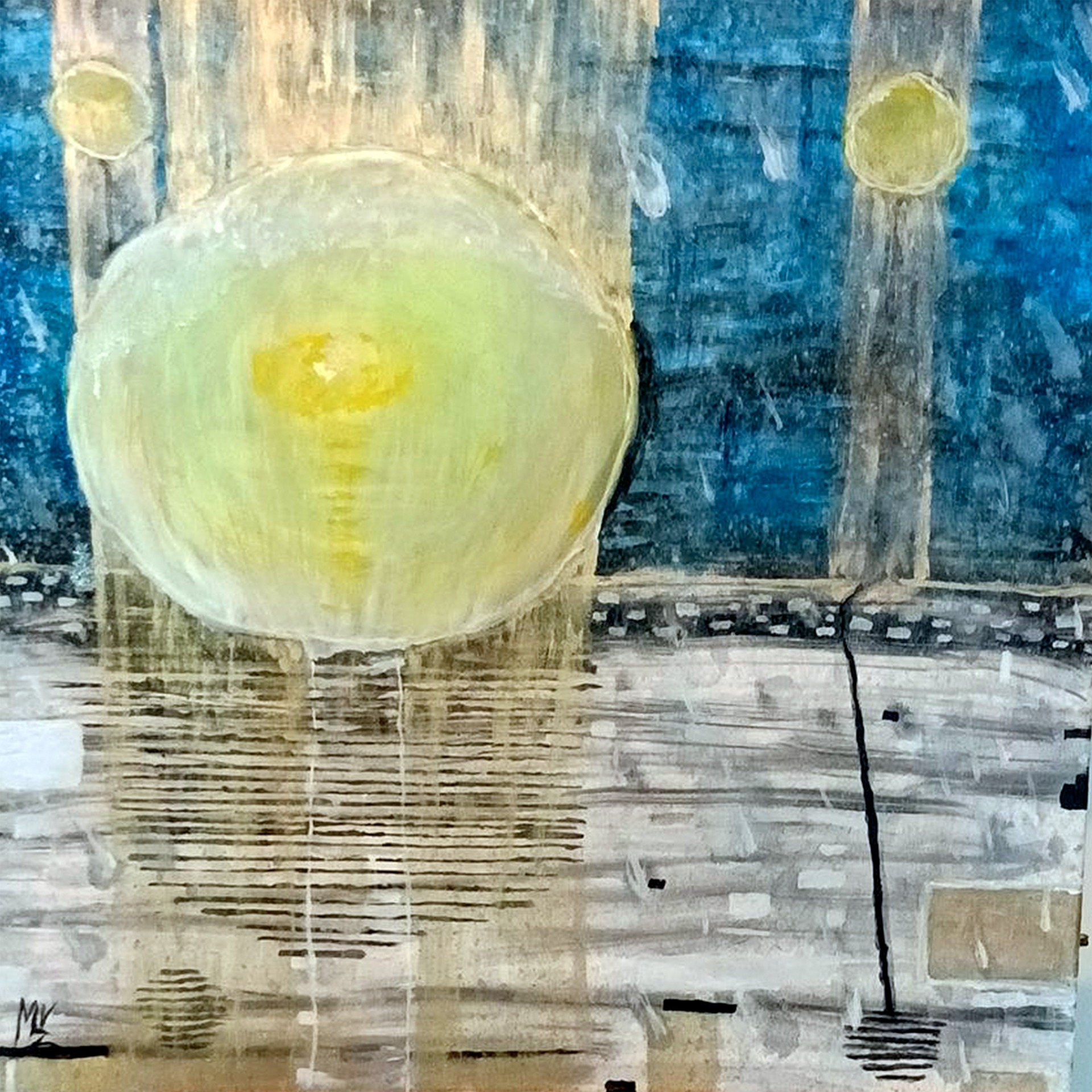 2023, 70x70 cm, olej na plátně_prodáno