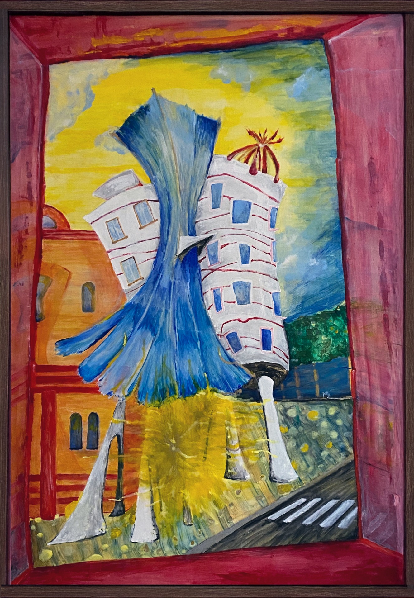 Tango 80x120 cm, olej 2023_Prodáno