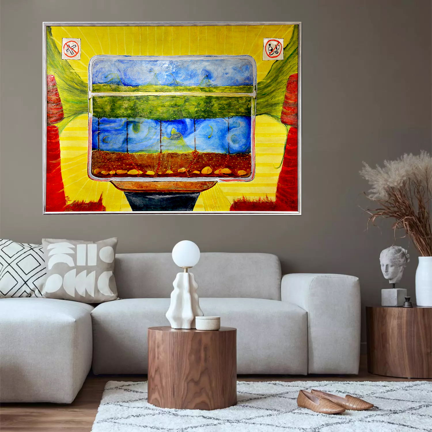 Kupé 2024, 170x120 cm